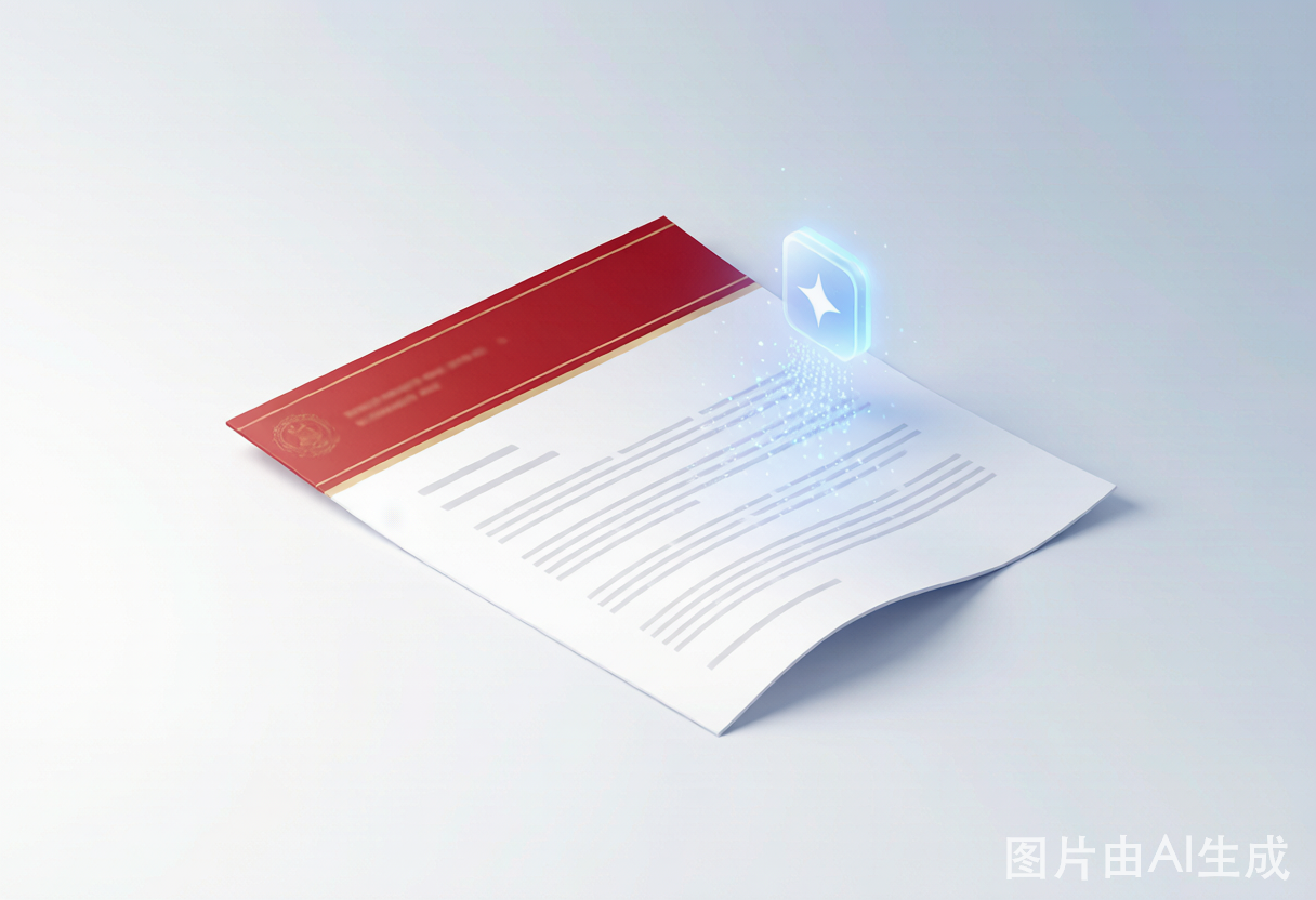 ai公文写作网：AI 辅助起草公文的写作界面示意